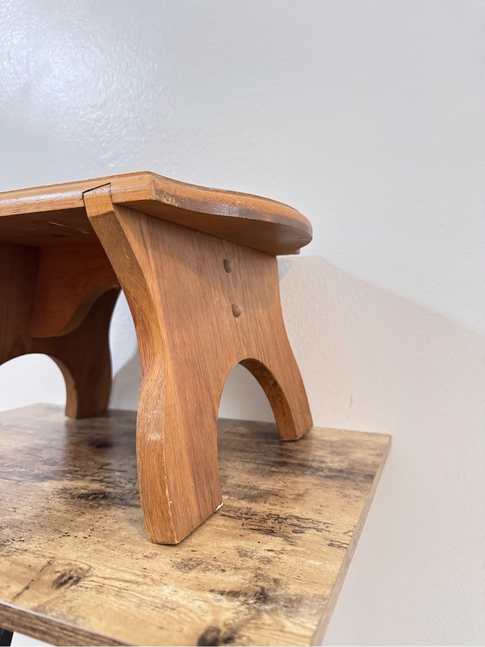 Friends Hand Painted Wooden Stool - Picture 11 of 11